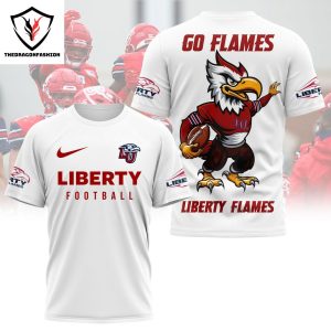 Liberty Flames Football Version 2024 Red Hoodie