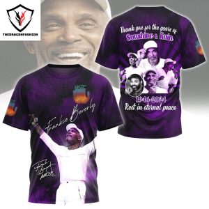 Frankie Beverly 1946-2024 Thank You For The Years Of Sunshine & Rain 3D T-Shirt