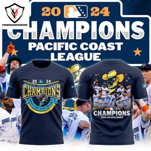 Sugar Land Space Cowboys Champions Pacific Coast League 2024 3D T-Shirt