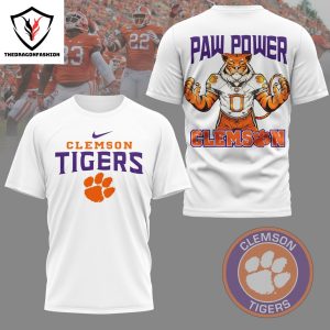 Clemson Tigers Your Fight Is Our Fight Tackle Cancer 3D T-Shirt – Black