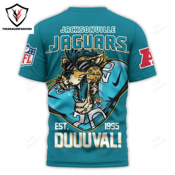 Jacksonville Jaguars Est 1995 Duuuval 3D T-Shirt