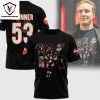 Las Vegas Raiders 2024 Mexico Is Independence Day 3D T-Shirt