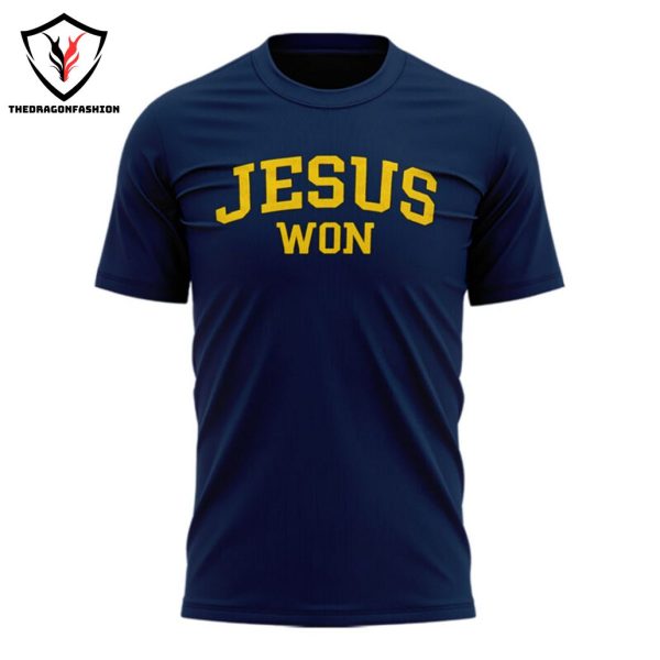 Jesus Won Milwaukee Brewers 3D T-Shirt