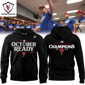 Philadelphia Phillies October Ready Hoodie – Black