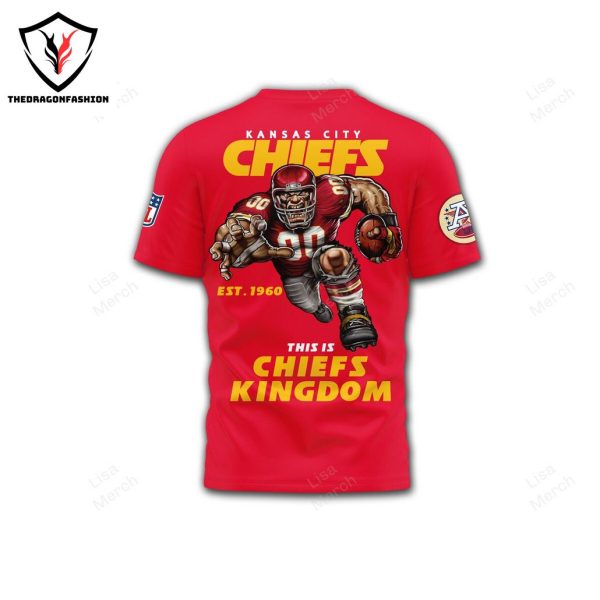 Kansas City Chiefs This Is Chiefs Kingdom 3D T-Shirt