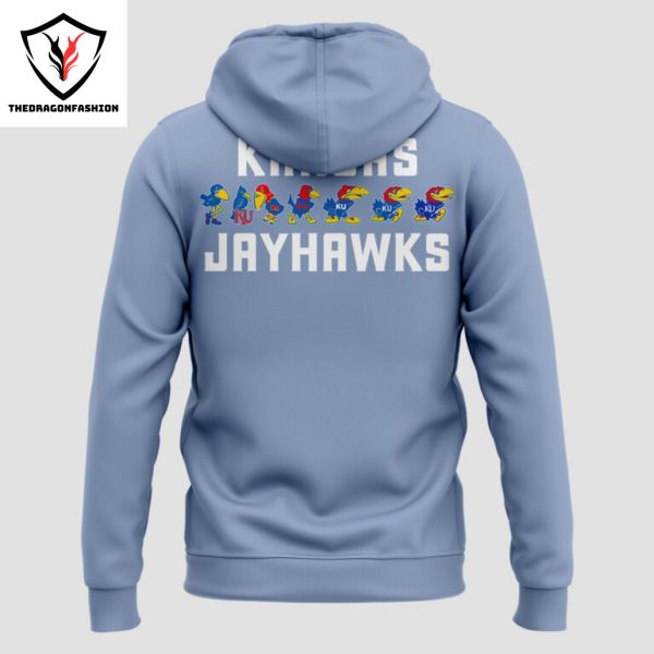 Kansas Jayhawks Football Equipment Design Hoodie