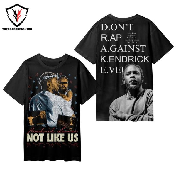 Kendrick Lamar Not Like Us 3D T-Shirt