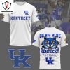 Kentucky Wildcats Go Big Blue 3D T-Shirt – Blue