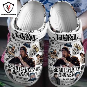 Jelly Roll Beautifully Broken Crocs