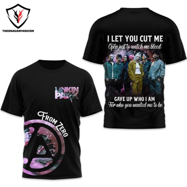 Linkin Park From Zero – I Let You Cut Me 3D T-Shirt