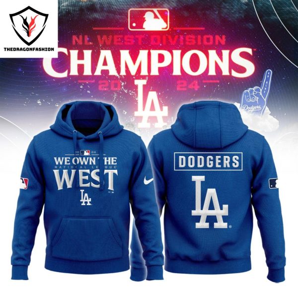 Los Angeles Dodgers 2024 Nl West Division Champions Hoodie