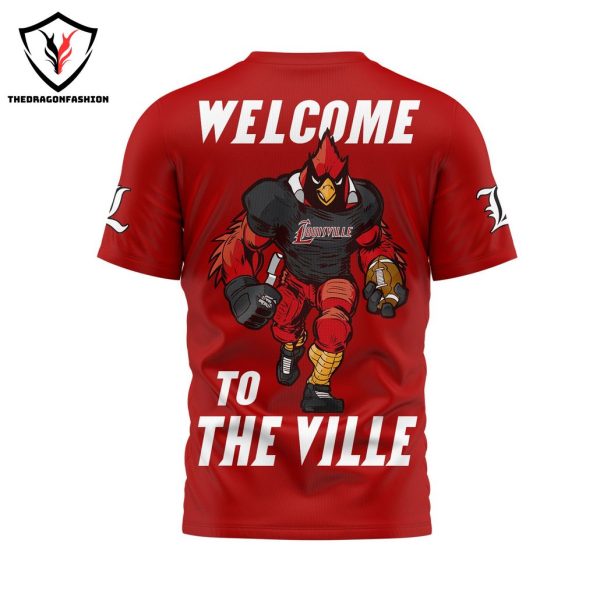 Louisville Cardinals WelcomeTo The Ville 3D T-Shirt