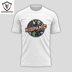 Phoenix Rising FC 2024 Hispanic Heritage Month 3D T-Shirt