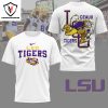 LSU Tigers Geaux Tigers 3D T-Shirt – Gold