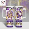 Georgia Bulldogs Peace Love Bulldogs Tumbler With Handle And Straw