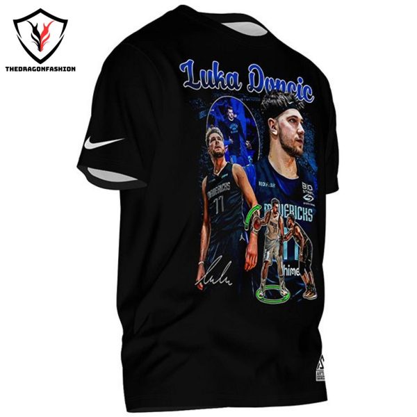 Luka Doncic Dallas Mavericks Signature 3D T-Shirt