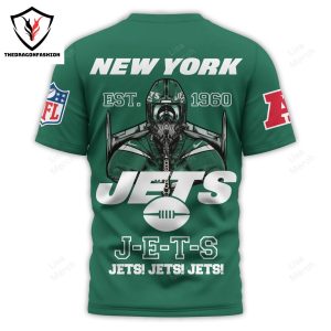 New York Jets Est 1960 J-E-T-S 3D T-Shirt