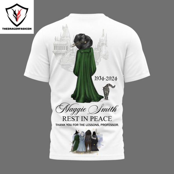 Maggie Smith Rest In Peace Thank You For The Lessons, Professor 3D T-Shirt