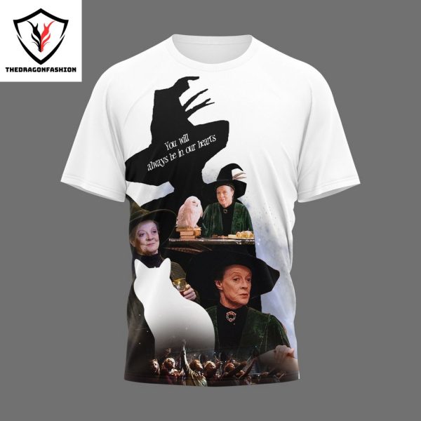 Maggie Smith Rest In Peace Thank You For The Lessons, Professor 3D T-Shirt