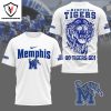 Memphis Tigers Go Tigers Go 3D T-Shirt – Blue