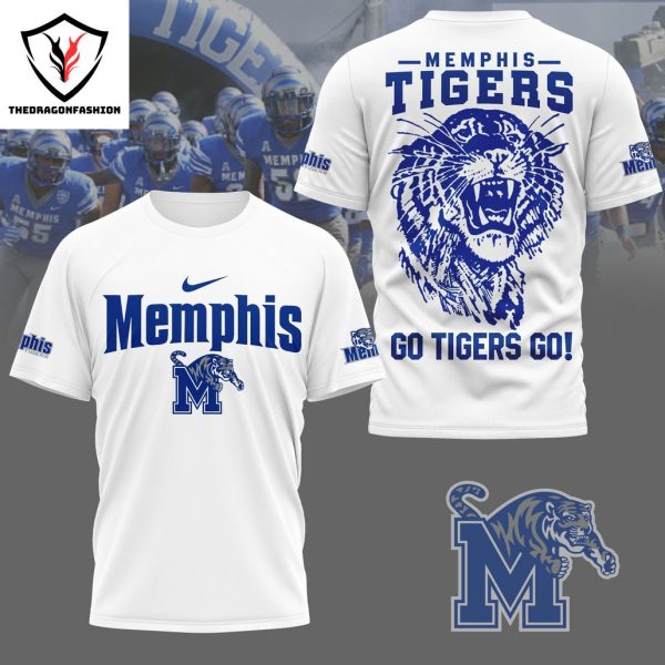 Memphis Tigers Go Tigers Go 3D T-Shirt