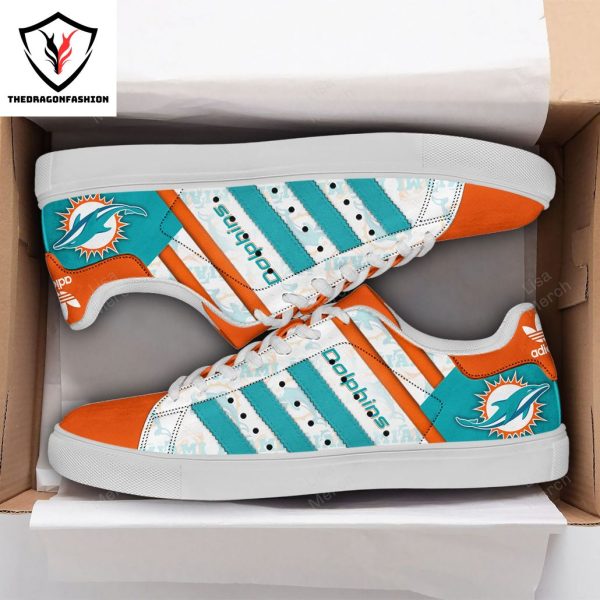 Miami Dolphins Football Stan Smith Shoes – White