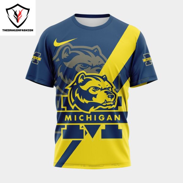 Michigan Wolverines Hail To The Victors 3D T-Shirt