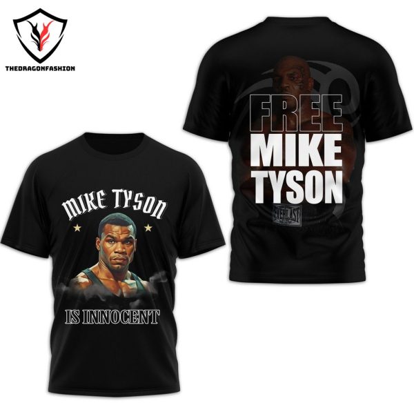 Mike Tyson Is Innocent 3D T-Shirt