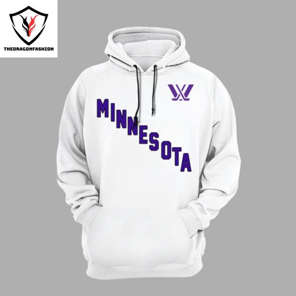 Minnesota Frost PWHL Playoff 2024 Design Hoodie – White