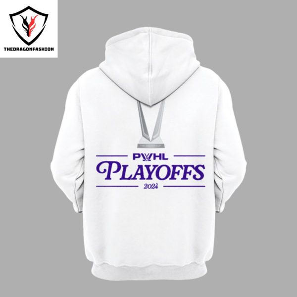 Minnesota Frost PWHL Playoff 2024 Design Hoodie – White