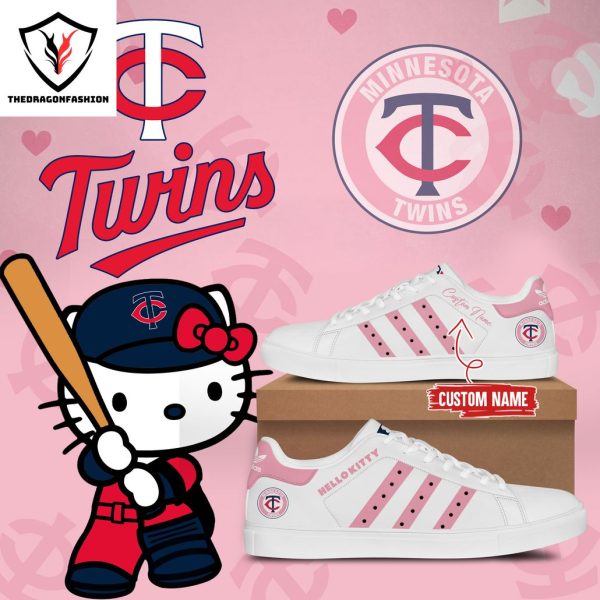 Minnesota Twins x Hello Kitty Day Stan Smith Shoes