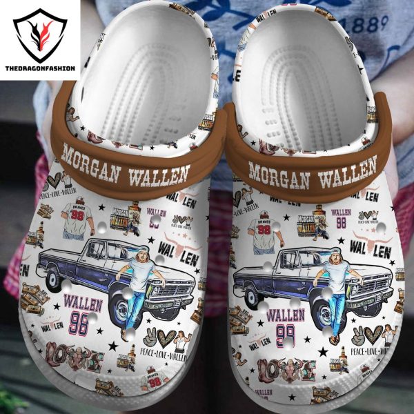 Morgan Wallen – Peace Love Wallen Crocs