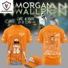 Morgan Wallen Live Knoxville Tennessee Sept 20 & 22 2024 3D T-Shirt – Orange