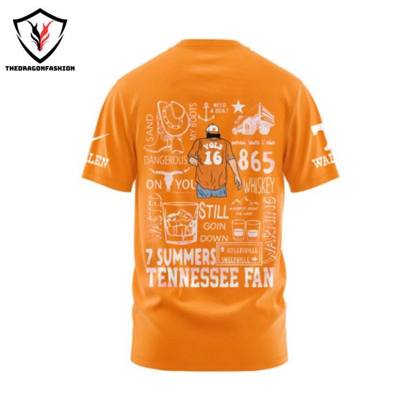 Morgan Wallen x Tennessee Volunteers 7 Summers 3D T-Shirt