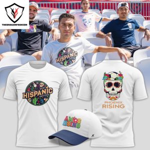 Phoenix Rising FC 2024 Hispanic Heritage Month 3D T-Shirt – Black