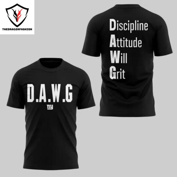 New York Giants D.A.W.G 3D T-Shirt