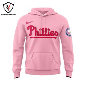 2024 Philadelphia Phillies x Hello Kitty Night Hoodie – Pink