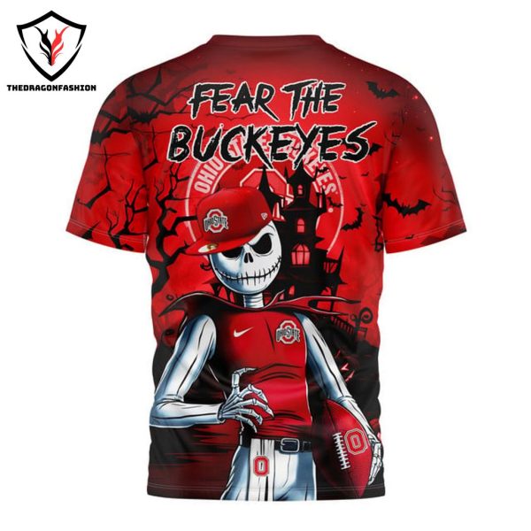 Ohio State Buckeyes Fear The Buckeyes 3D T-Shirt