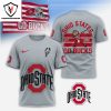 Ohio State Buckeyes Go Bucks Est 1890 3D T-Shirt – Red