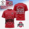 Ohio State Buckeyes Go Bucks Est 1890 3D T-Shirt