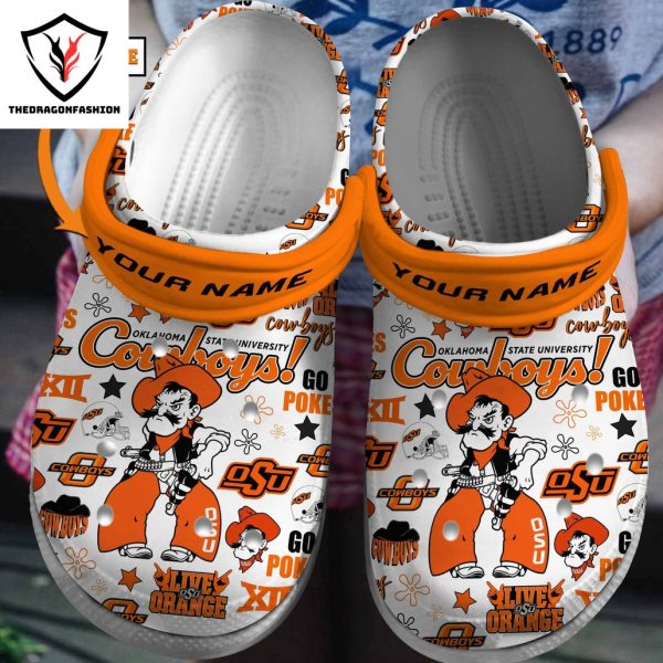 Oklahoma State Cowboys Football – Live Orange Crocs