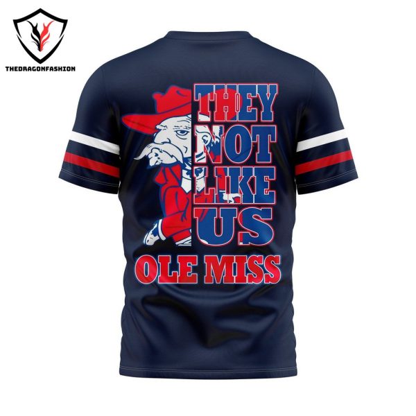 Ole Miss Rebels They Not Like Us 3D T-Shirt