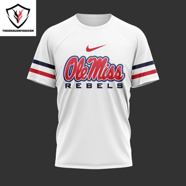 Ole Miss Rebels They Not Like Us 3D T-Shirt – White