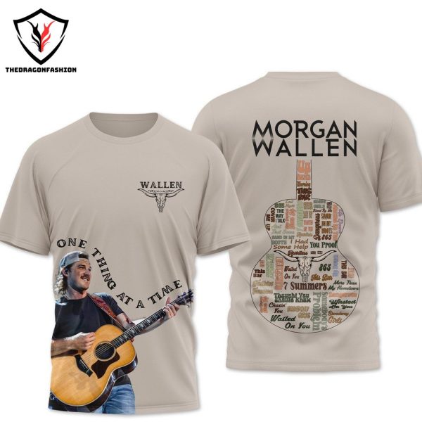 One Thing At A Time – Morgan Wallen 3D T-Shirt