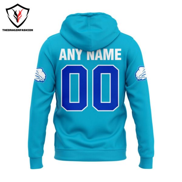 Personalized 2024 Kansas Jayhawks Football Hoodie – Blue