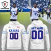 Personalized 2024 Kansas Jayhawks Football Hoodie – Red