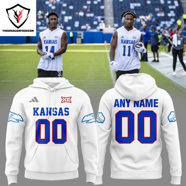 Personalized 2024 Kansas Jayhawks Football XII Hoodie