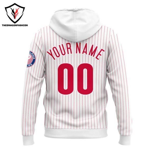 Personalized 2024 Philadelphia Phillies x Hello Kitty Night Hoodie