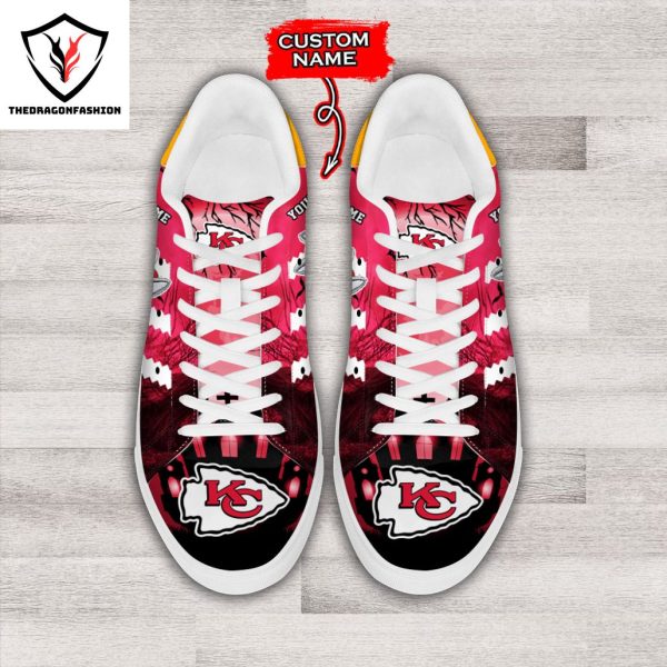 Personalized Kansas City Chiefs Happy Halloween Stan Smith Shoes