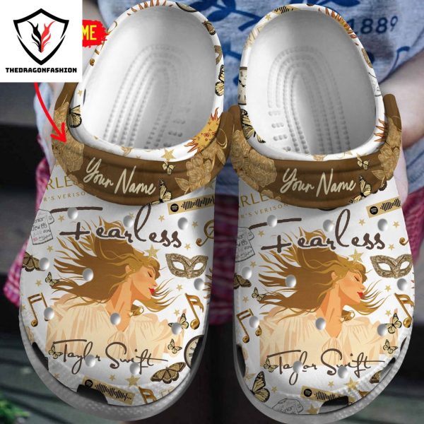 Personalized Taylor Swift – Fearless Crocs